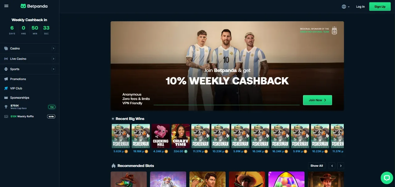 Betpanda Casino — Your Crypto-First Gaming Destination